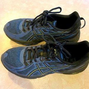 ASICS Gel Venture 6 Grand Shark / Neon Lime size 9 1/2